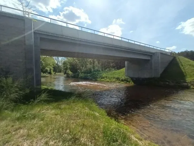 Budowa mostu nad rzeką Kwisa 2021