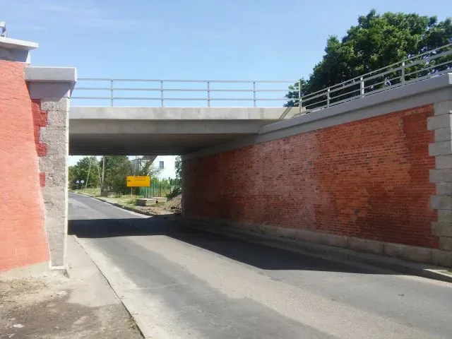 Remont wiaduktu kolejowego w Żaganiu 2017