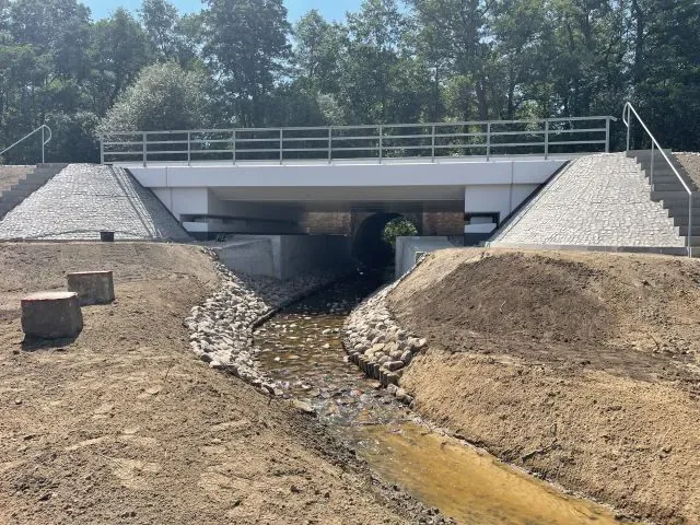 Budowa mostu kolejowego Żary PKP 2022